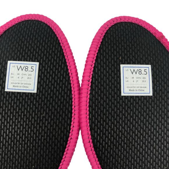 Rothy’s The Flat in Berry Lattice Retired Color Size 8.5 - Picture 6 of 8